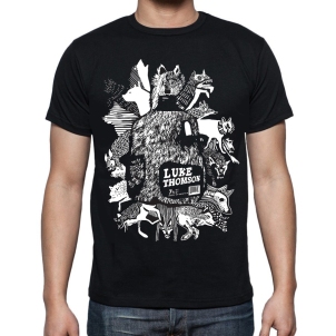 T-shirt design for musician Luke Thomson